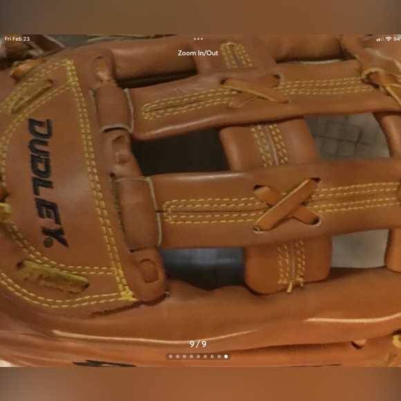 Dudley DSG9 Softball Glove Heat Series 14"  Leather Handcrafted~for Lefthander - Picture 9 of 9